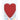 Freckleberry - Valentine's Red Freckle Heart