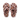 Kip & Co Adult Slippers Pink Cheetah - Various Sizes