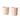 Angus and Celeste Facet Latte Cups - Rose