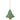 Christmas Tree Sequinned Hanging Decoration