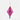 Carnival Diamond Hanging Decoration - Pink/Aqua