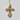Flora Cross Sequined Hanging Decoration